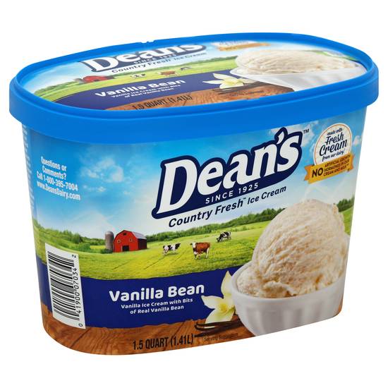 Dean's Vanilla Bean Ice Cream (1.5 quart)