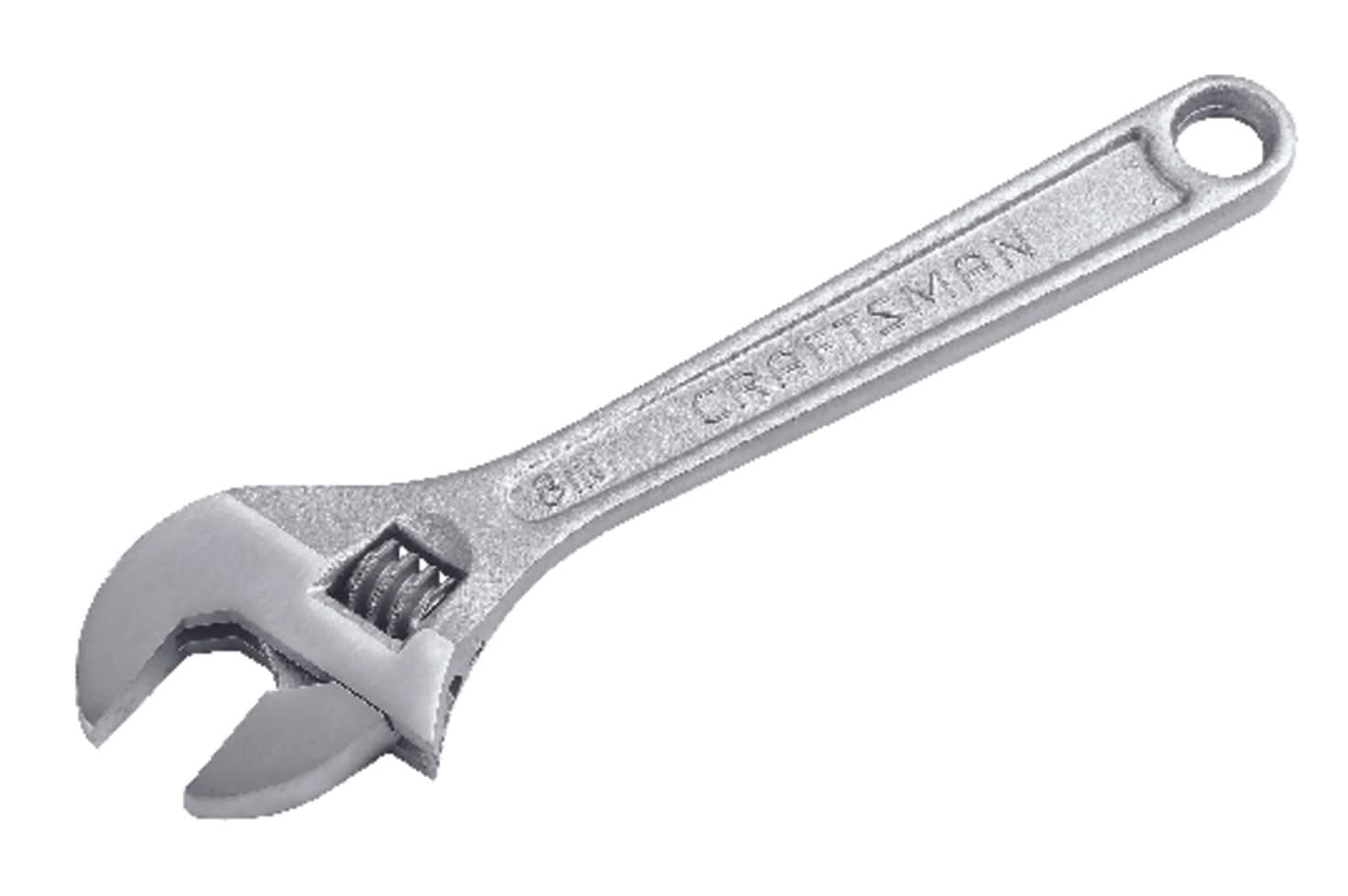 Craftsman Adjustable Wrench 8 In. L 1 Pc
