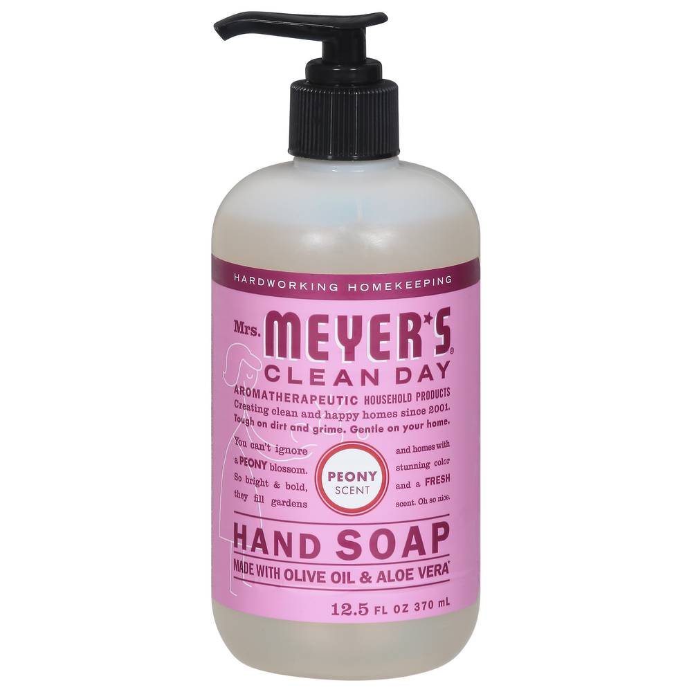 Mrs. Meyer's Clean Day Hand Soap, Peony (12.5 fl oz)