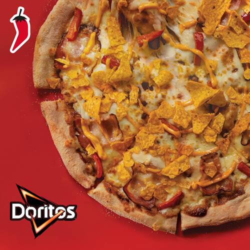 PIZZA BBQ DORITOS SRIRACHA