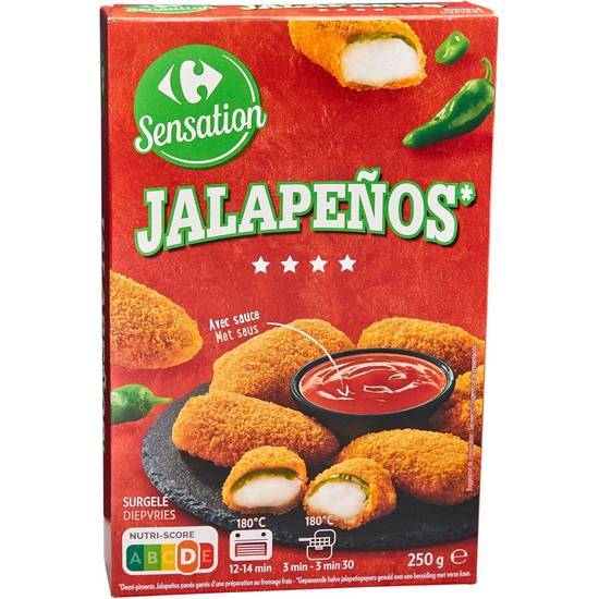 Carrefour Sensation - Jalapeños avec sauce