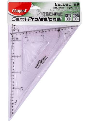 Maped · Juego de escuadras semi-profesional (80 g)