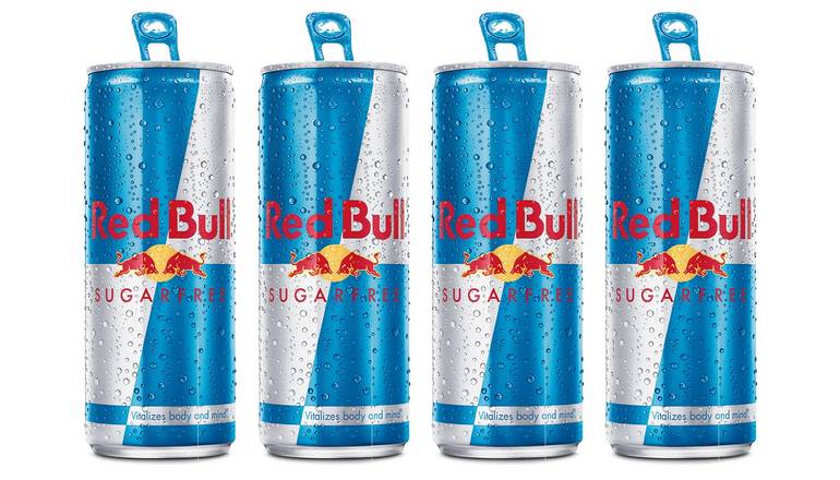 4-Pack Red Bull Sugarfree Energy Drink