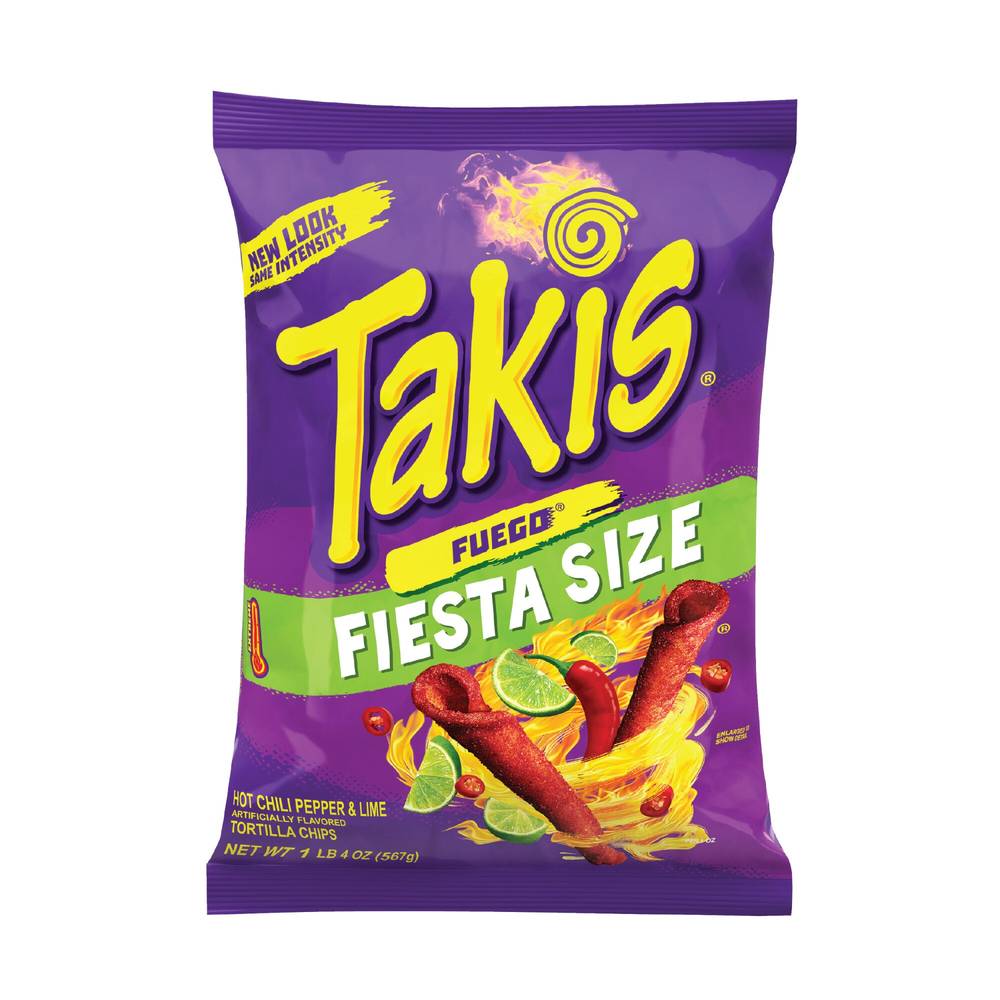 Takis Fuego Hot Chili Pepper and Lime Chips
