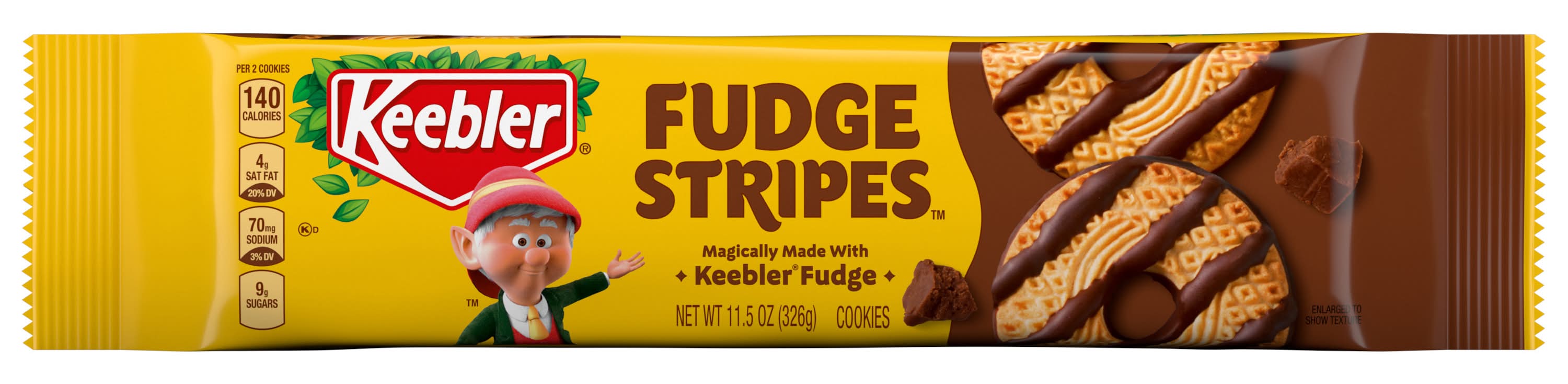 Keebler Fudge Stripes Cookies (11.5 oz)