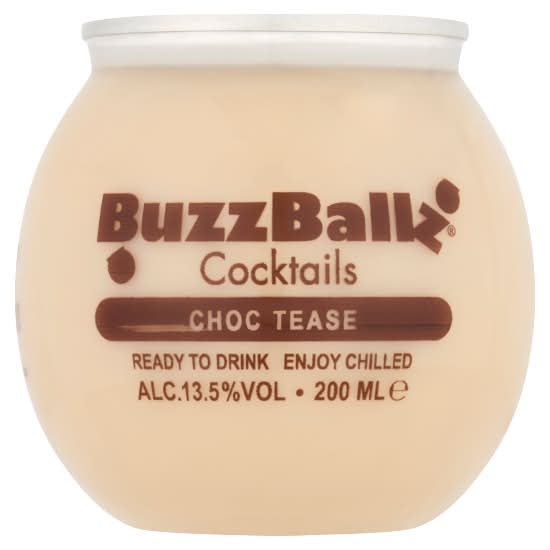 BuzzBallz Choc Tease Cocktails Mixed Drinks (200ml)
