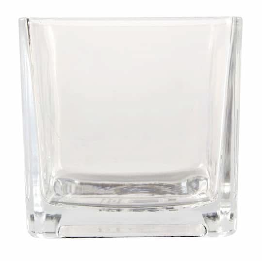 Ashland 5" Cube Glass Vase