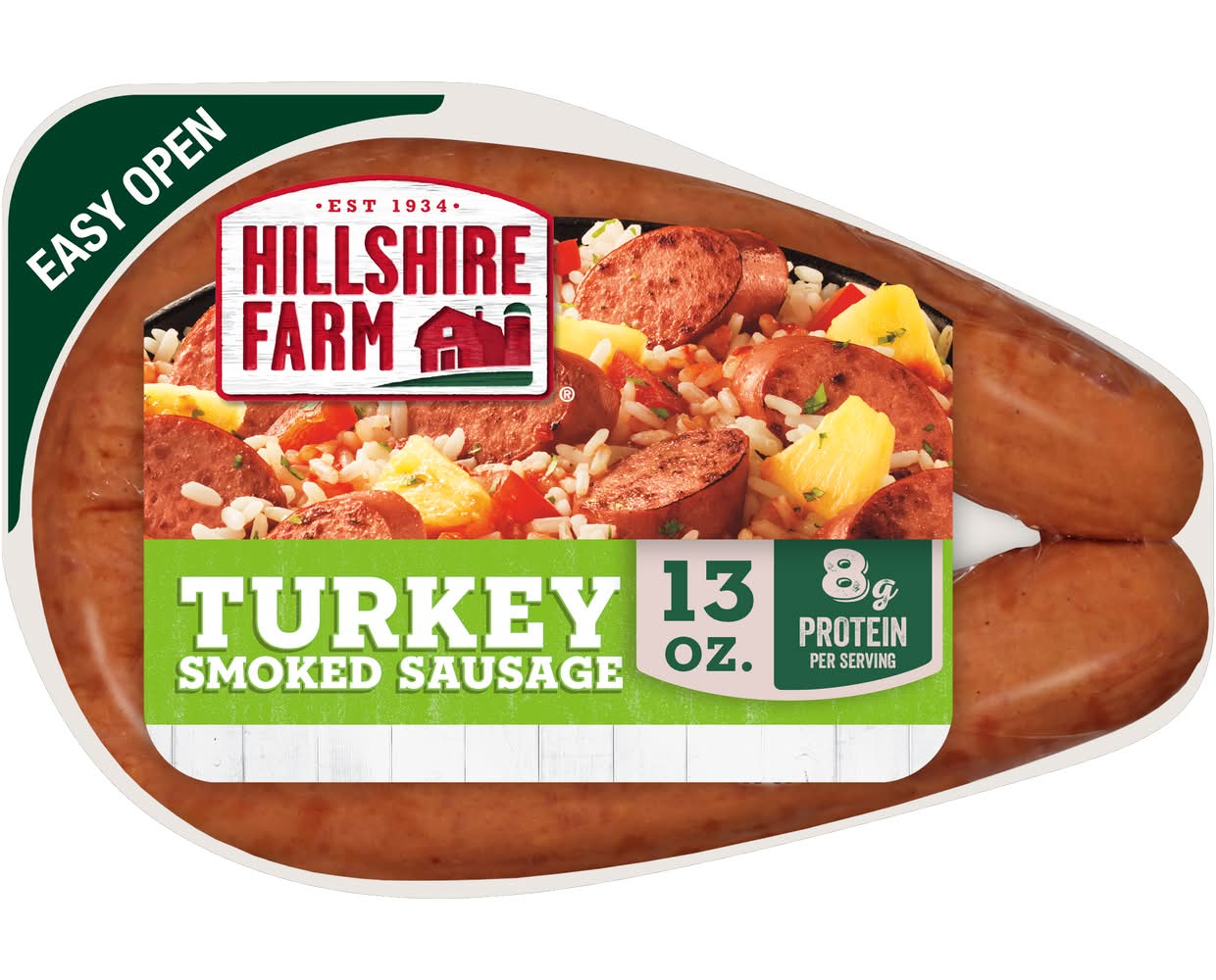 Hillshire Farm Smoked Sausage, Turkey (13 oz)