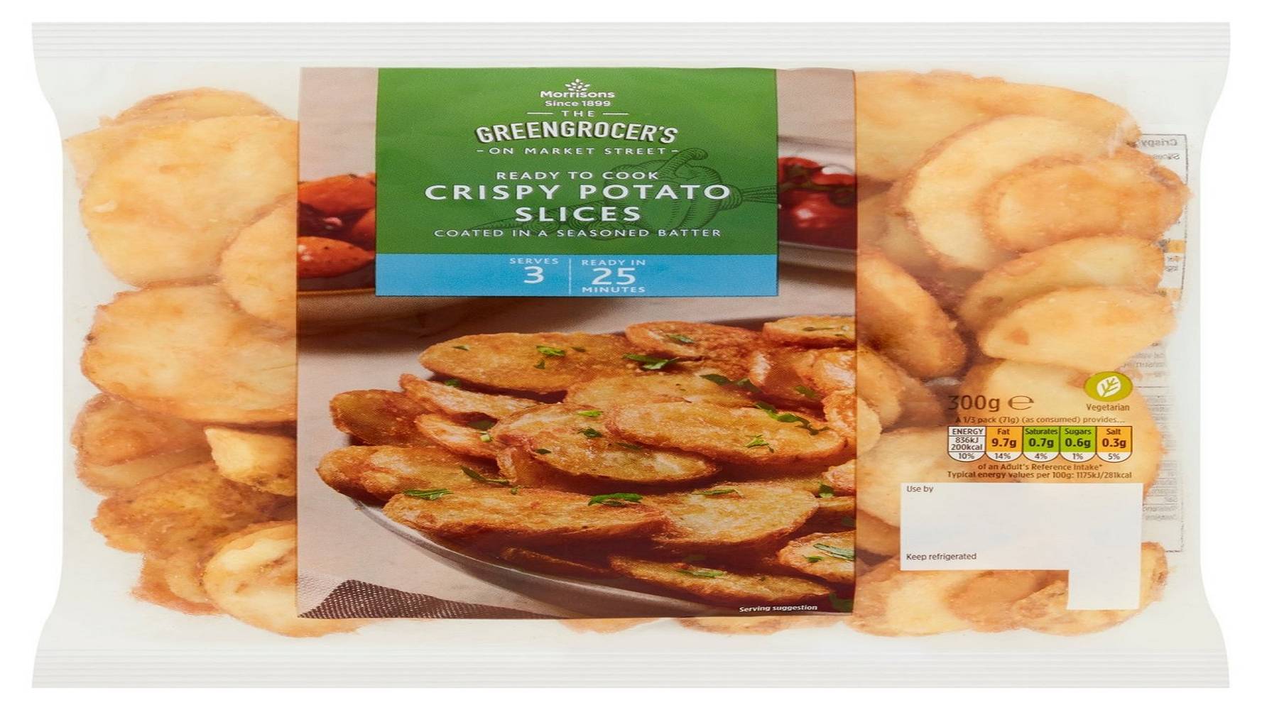 Morrisons The Greengrocer's on Market Street Crispy Potato Slices (300g)