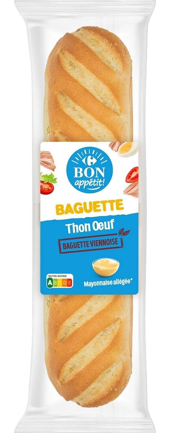 Carrefour Bon Appétit - Sandwich au thon tomate et œuf (230g)
