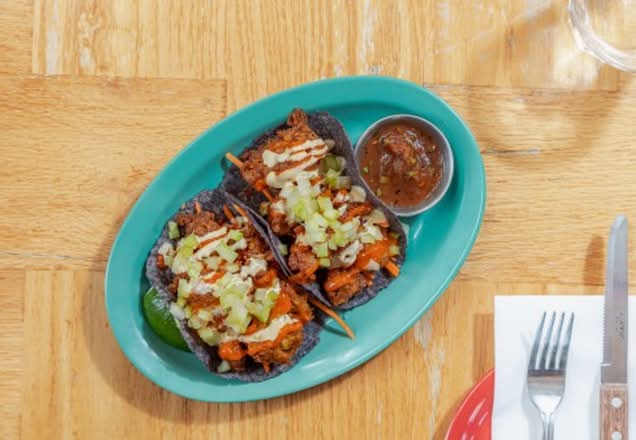 Buffalo Flower Tacos