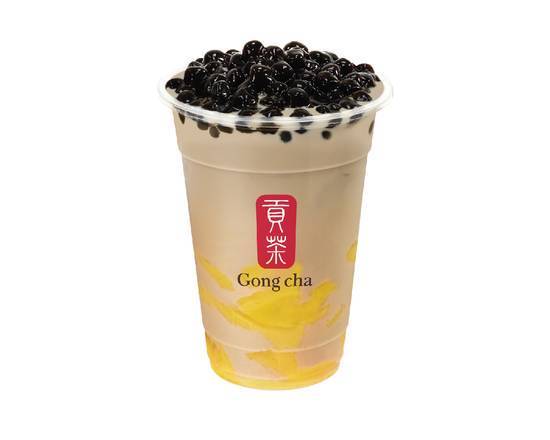Milk Tea with Pudding and Pearl