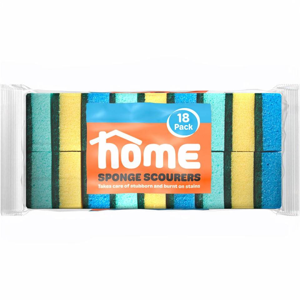 Home pack Sponge Scourers