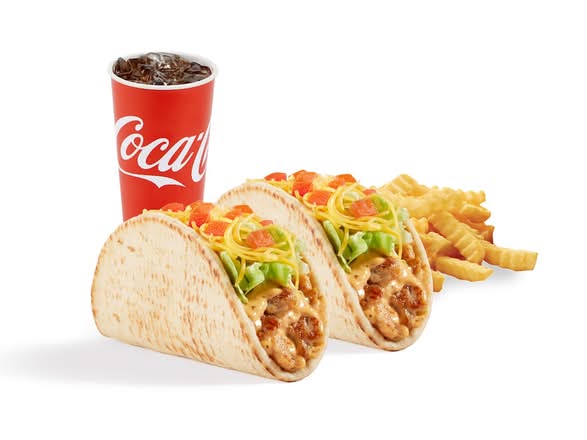 Grilled Chicken Big Fat Tacos Meal