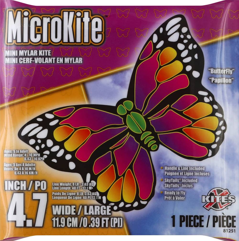 X Kites Butterfly Large Microkite (1.6 oz)