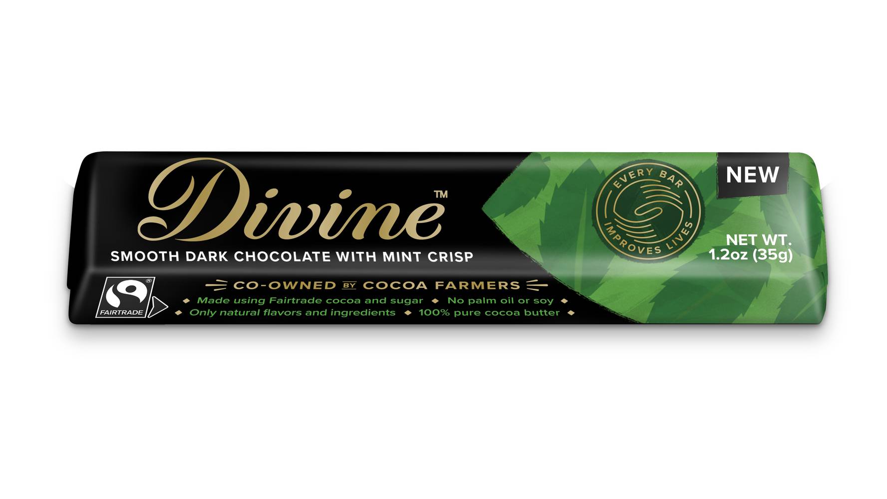 Divine Smooth Dark Chocolate (mint)