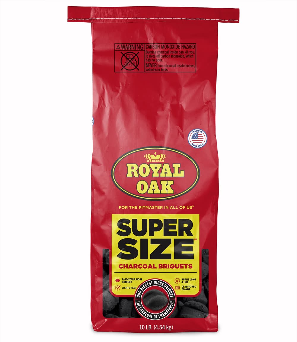 Royal Oak Super Size 10 Pound(s) Classic BBQ Charcoal briquettes