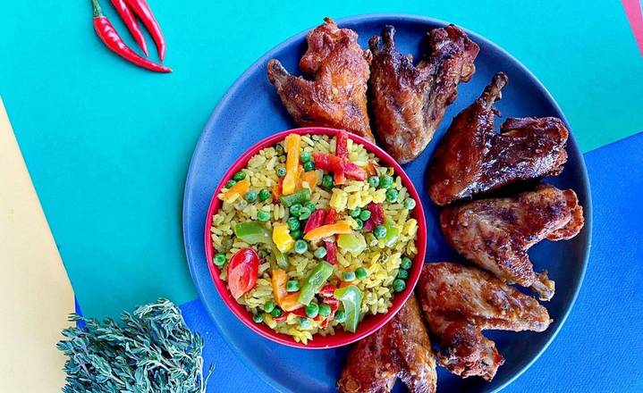 6 Wings grillées à la flamme 🔥