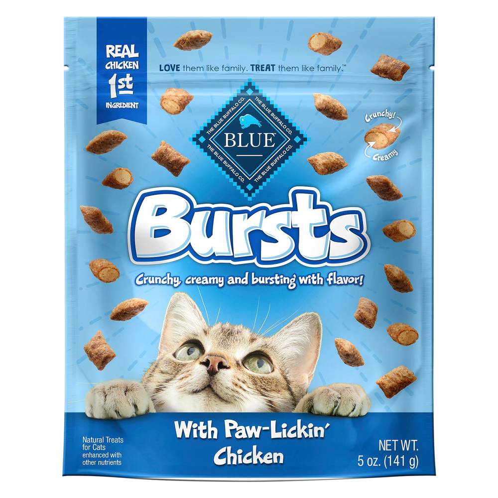 Blue Buffalo Bursts Crunchy & Creamy Chicken Flavor Cat Treats (5 oz)