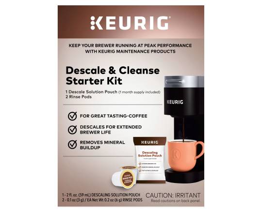 Keurig Descale and Cleanse Starter Kit (2.28 oz)