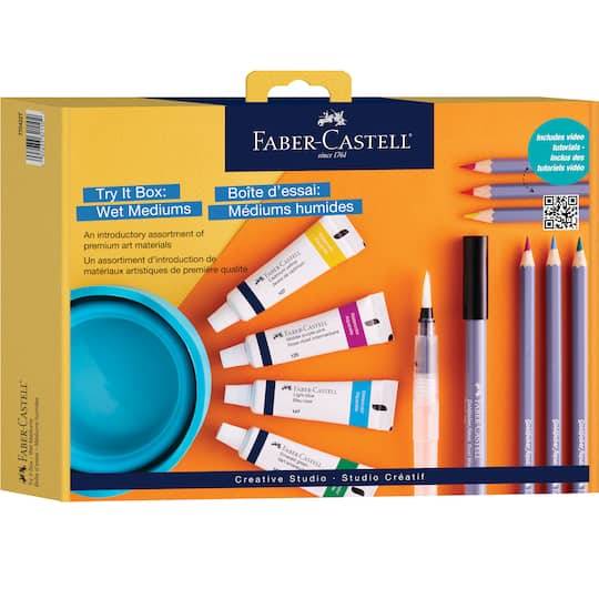 Faber-Castell Creative Studio Wet Mediums Try It Box