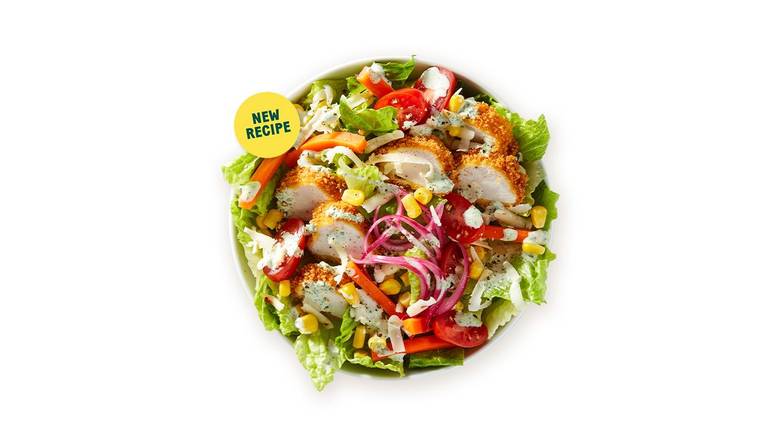 Crispy Chicken Ranch Salad