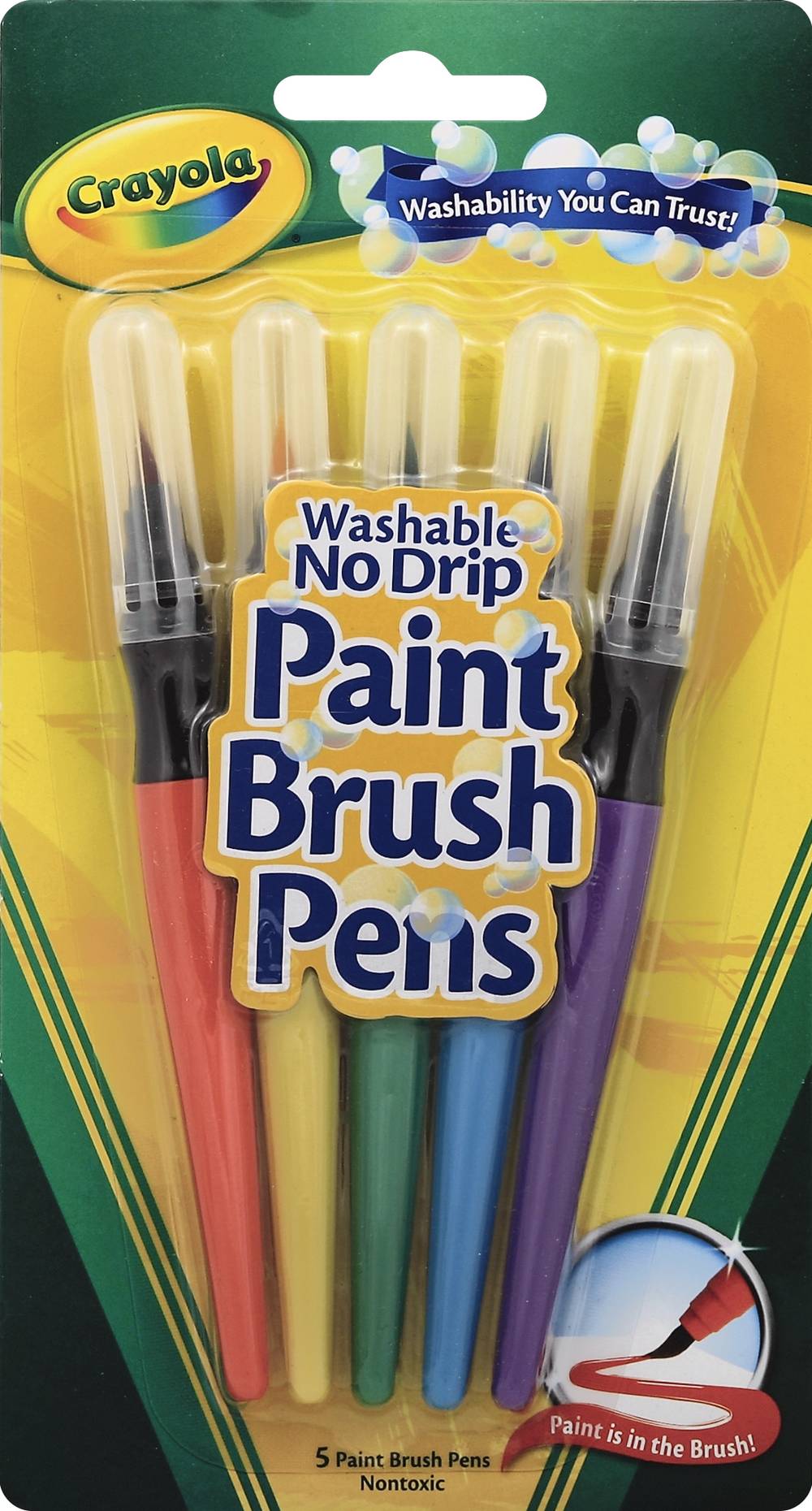 Crayola Paint Brush Pens (1.6 oz)