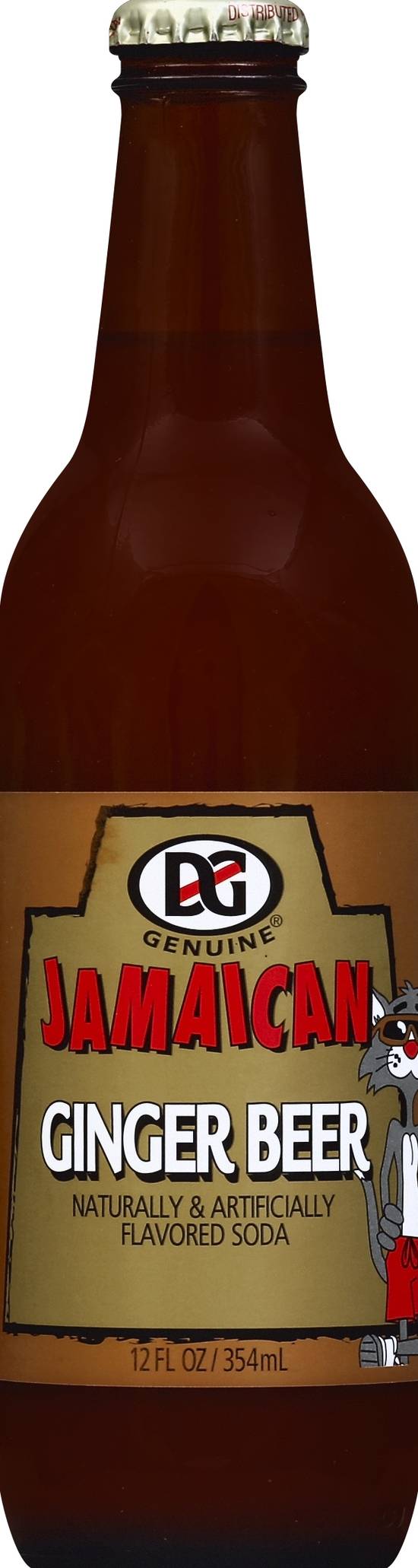 Dg Genuine Jamaican Ginger Beer Soda (12 fl oz)