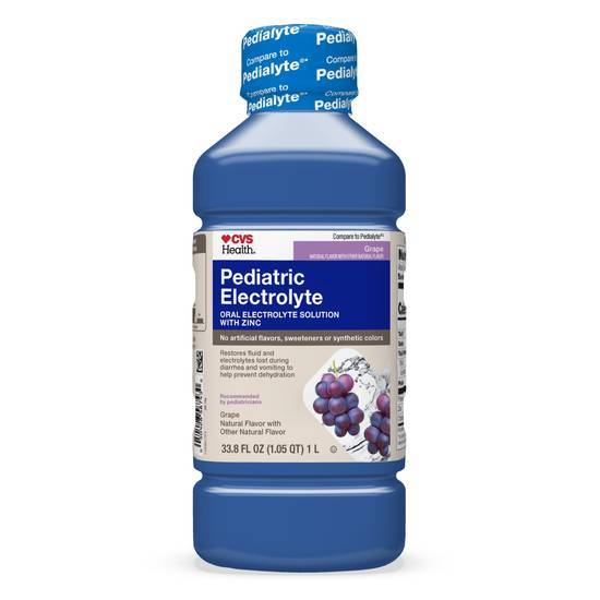 Cvs Health Pediatric Electrolyte Oral Solution (1 L) (grape)