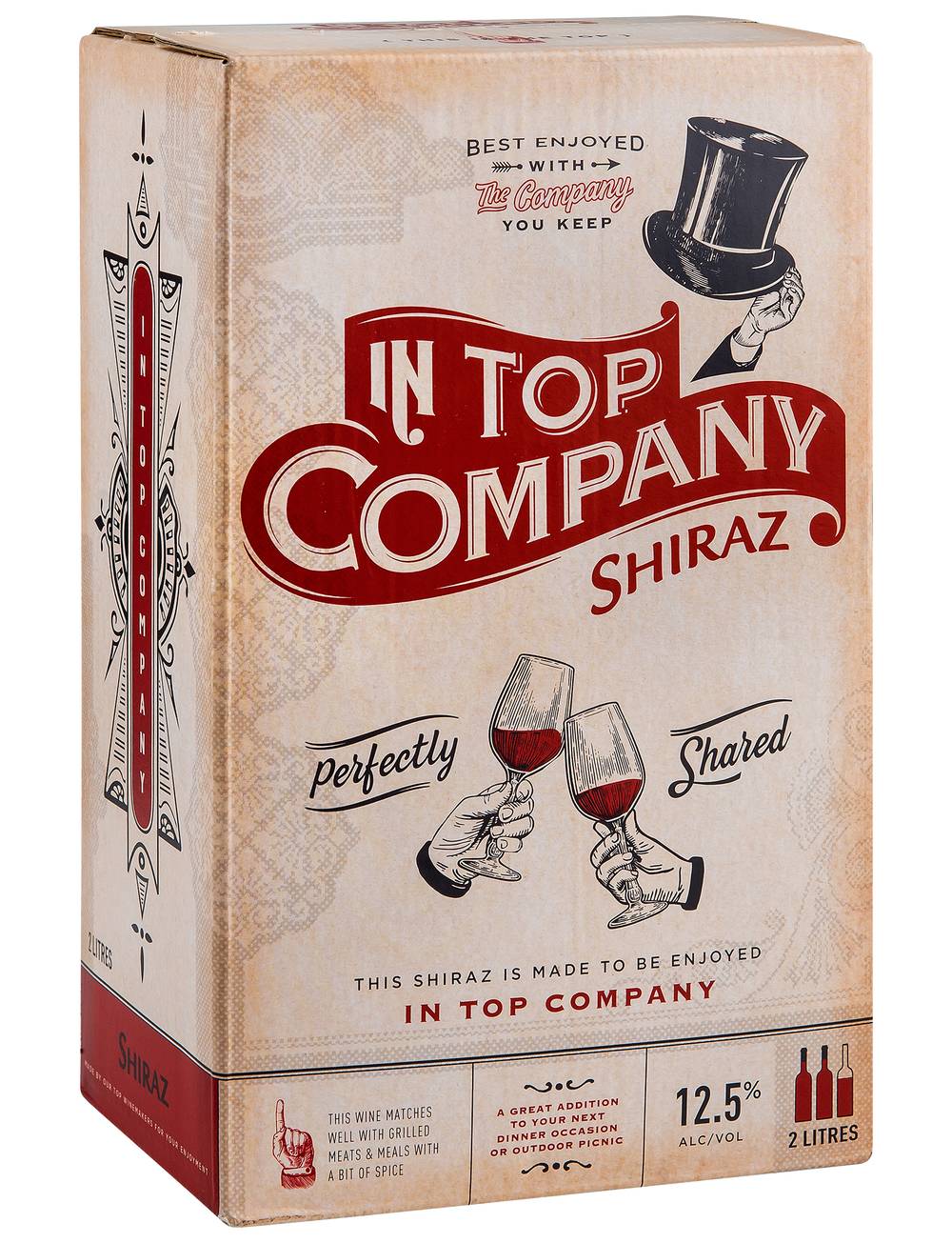 In Top Company Shiraz Cask 2L