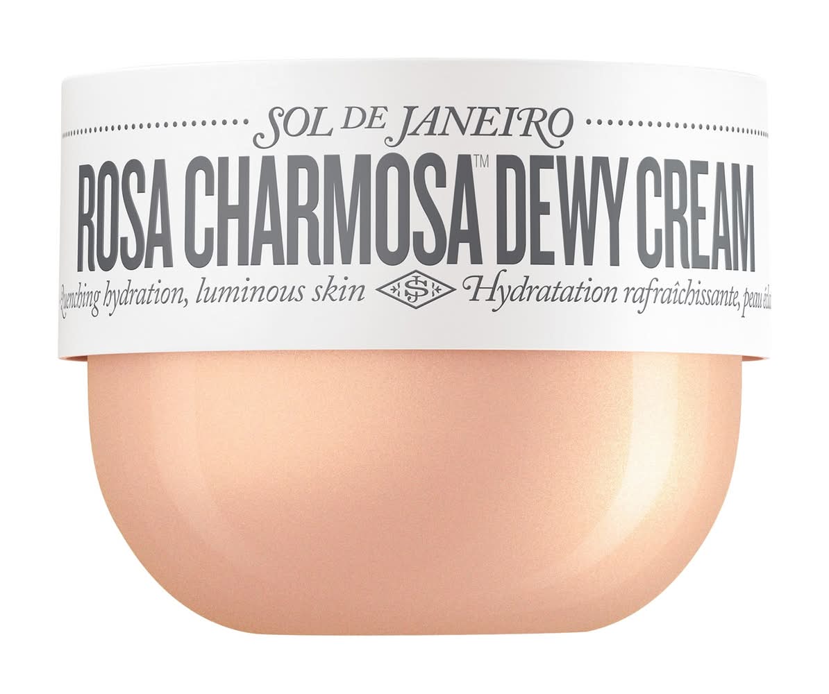Sol De Janeiro Rosa Charmosa™ Dewy Body Cream with Rosewater + Crystal Peptides 8 oz/240 mL