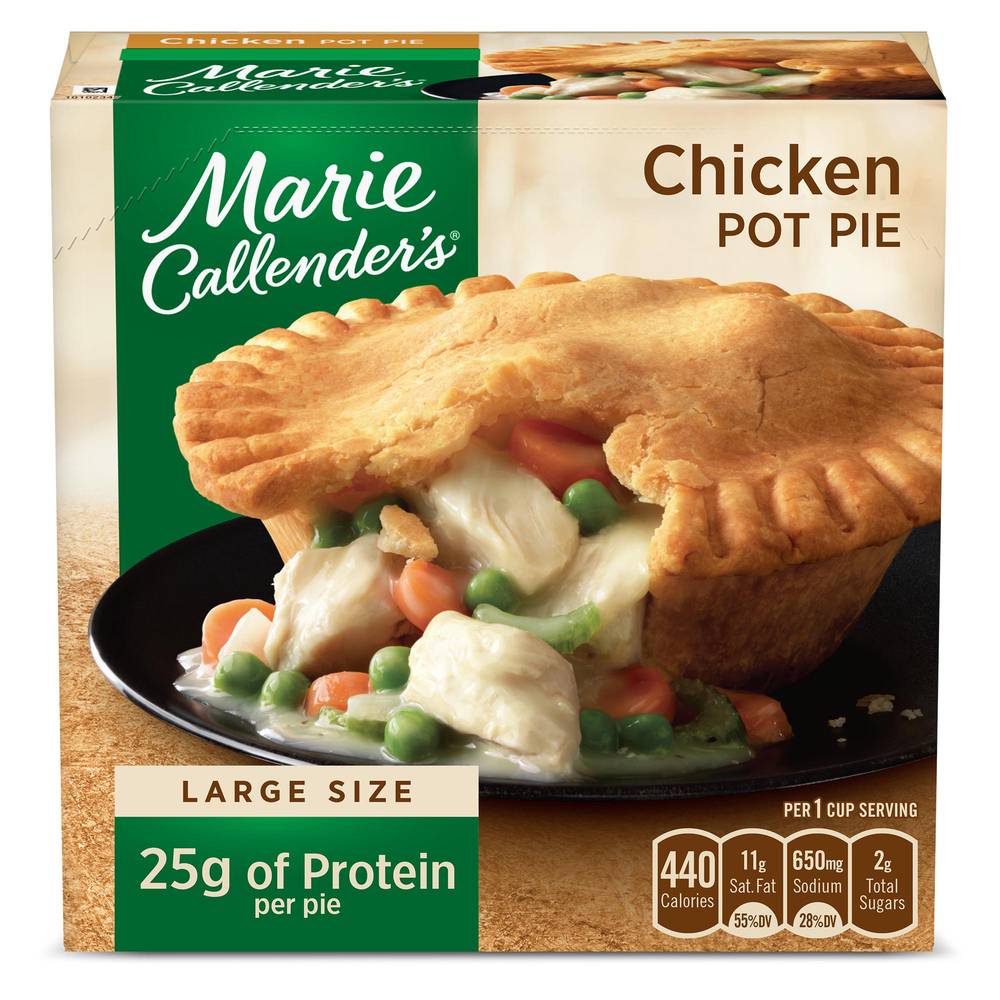 Marie Callender's Pot Pie Frozen Meal (chicken)