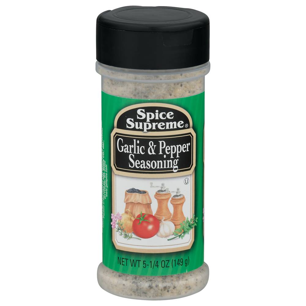 Spice Supreme Garlic & Pepper Seasoning (5.3 oz)