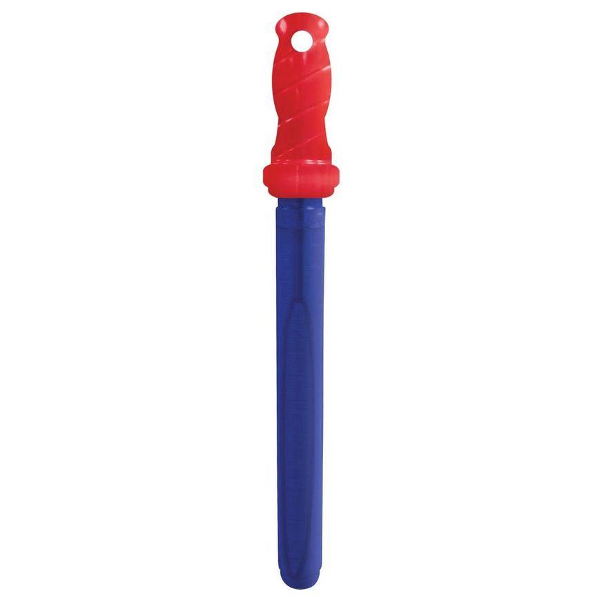 Party City Bubble Wand (blue/red)