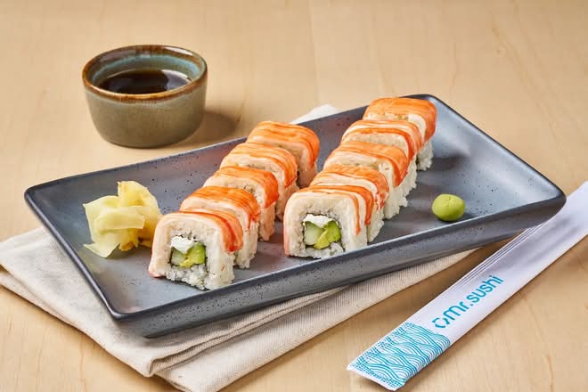 Sushi Kani Maki - Cangrejo Con Queso Tradiconal