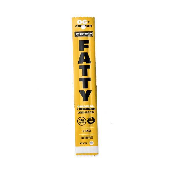 Sweetwood Fatty OG & Cheddar Smoked Meat Stick 2oz