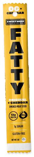 Sweetwood Fatty OG & Cheddar Smoked Meat Stick 2oz
