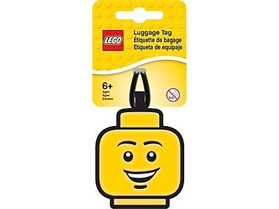 Lego Iconic Boy Luggage Tag (yellow-black)