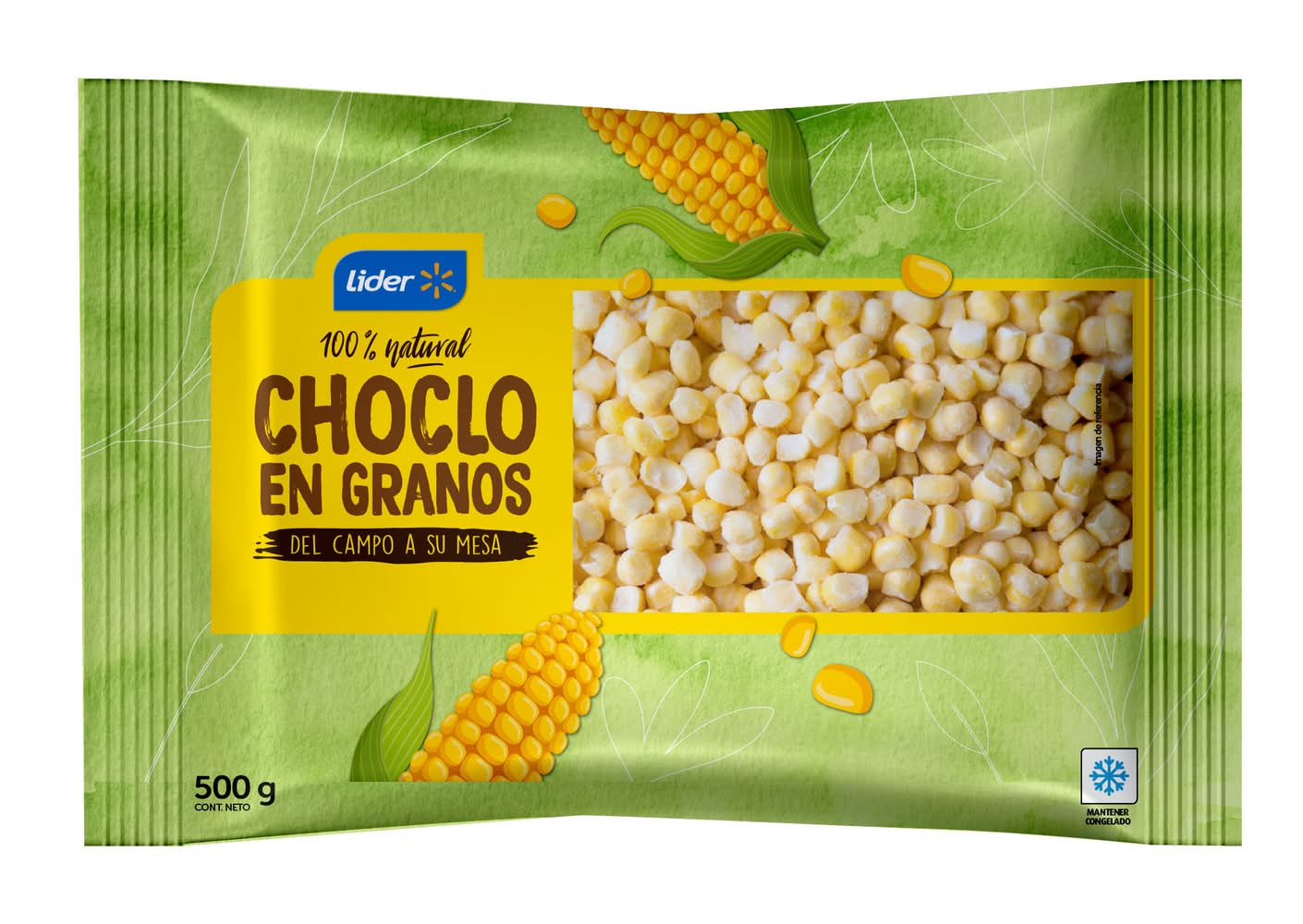 Lider · Choclo en granos 100% natural (500 g)