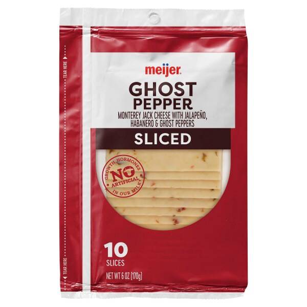 Meijer Sliced Ghost Pepper Cheese (6 oz)