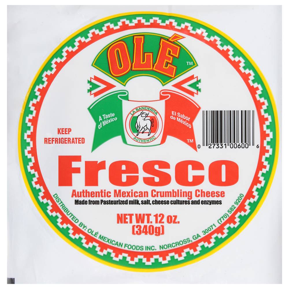 Ole Fresco Authentic Mexican Crumbling Cheese (12 oz)