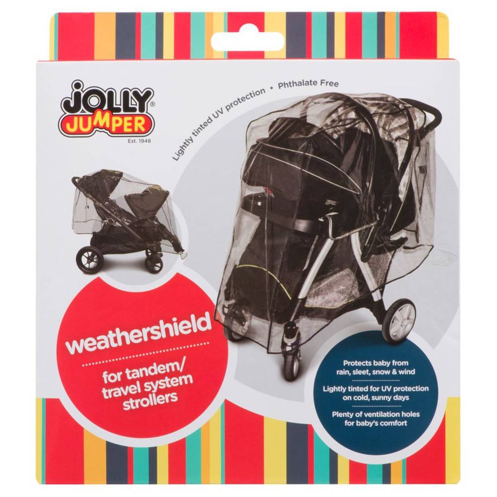 Jolly Jumper Weathershield For Tandem/Travel System Strollers (1 ea)