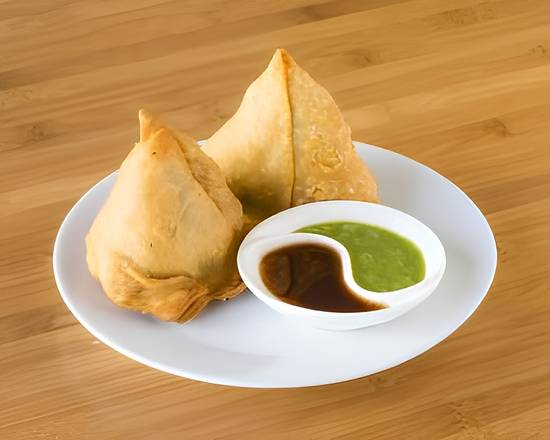 Veg Samosas (2 pcs)