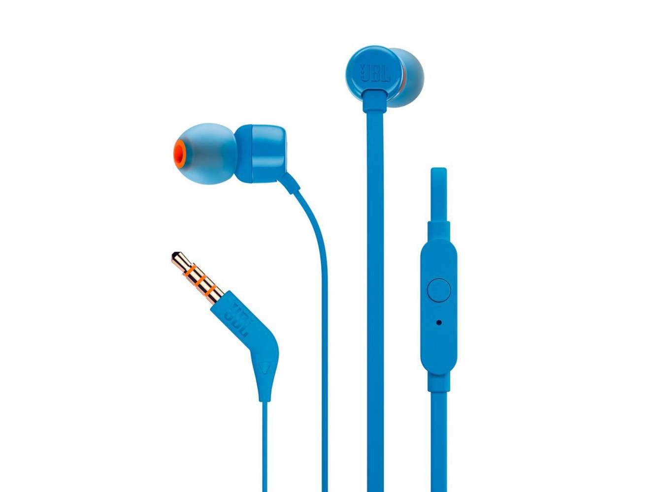 Jbl audífonos tune 110 azul (9 mm)