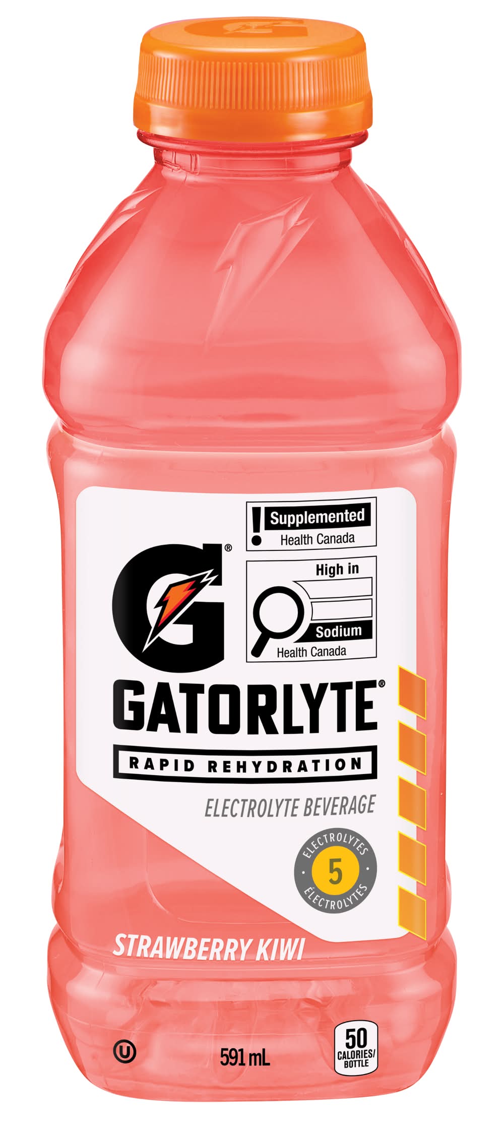 Gatorade Gatorlyte Electrolyte Drinks, Strawberry-Kiwi (591 ml)