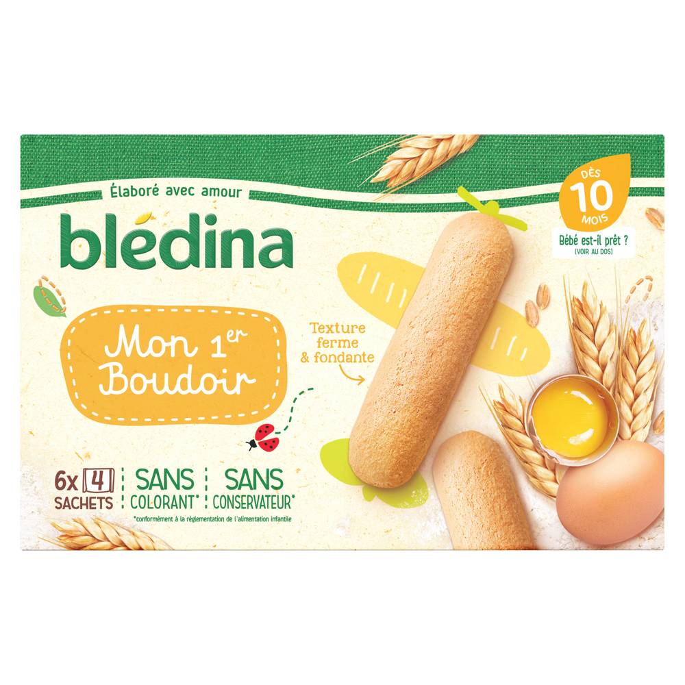 Blédina - Biscuits bébé de mon premier boudoir dès 10 mois