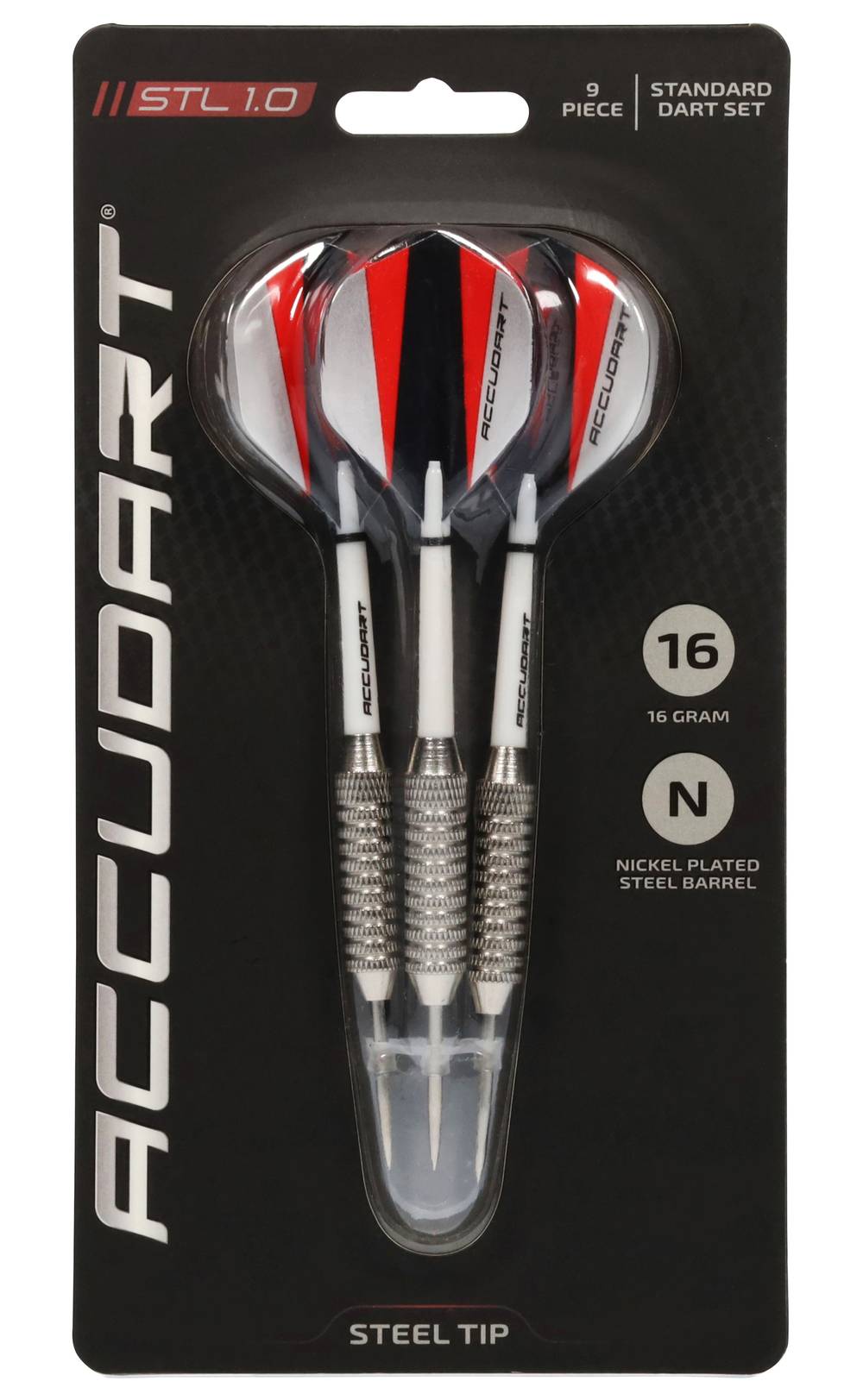 Accudart Steel Tip Dart Set (9 ct)