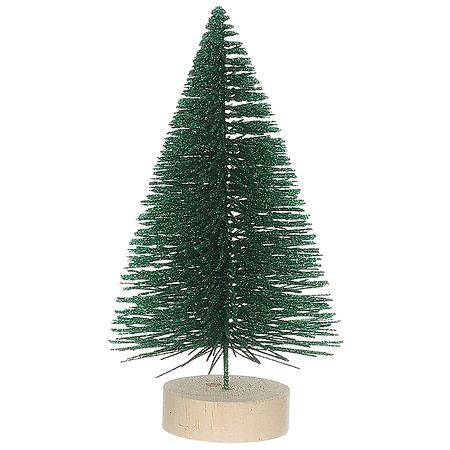 Festive Voice Happy Holidays Christmas Bristle Tree