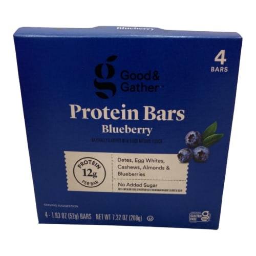 Good & Gather Protein Bars, Blueberry (7.32 oz, 4 ct)