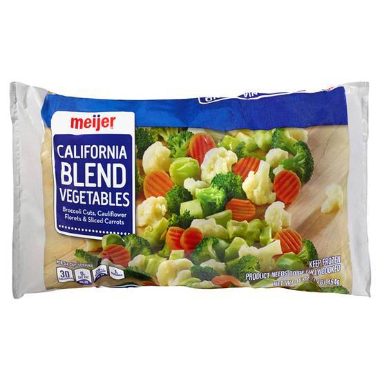 Meijer Frozen California Blend Vegetables 16 oz Delivery Near